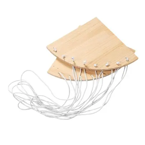 Produktbild: JOINPAYA Holztier Aufbewahrungsregal Stofftier Hängematte Plüschtiere Aufbewahrungsecke Stofftiere Organizer Spielzeugaufbewahrung Organizer Netz Stofftierhalter Kinderspielzeug