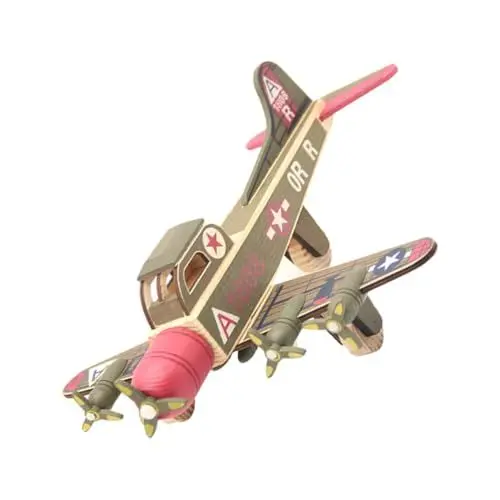 Produktbild: JOINPAYA Flugzeuge für Jungen und Mädchen Holzspielzeugflugzeug für Kinder Mini-flugzeugmodell Sicher für Kleinkinder Jungen Mädchen Spielzeug