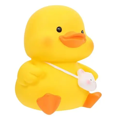 Produktbild: JOINPAYA Kasten Ente Sparschwein Jungen Sparschwein süßes Entenornament Entenskulptur Sparschwein Kinder geldaufbewahrung kumbara kutusu Cartoon-Sparschwein Home-Desktop-Dekor Vinyl Yellow