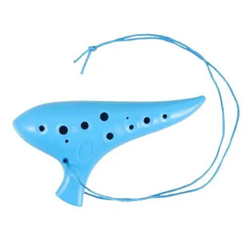 Produktbild: JOINPAYA Traditionelles Chinesisches Ocarina-12-loch-flöteninstrument Aus Kunststoff Für Kinder Erwachsene Und Musik