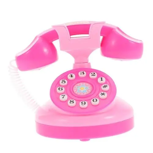 Produktbild: JOINPAYA Mini-Telefonspielzeug Stellen Sie Sich EIN Spielzeugtelefon vor Intercom-Spielzeug Rollenspiel Spielzeug Pädagogisches Spielzeug Spieltelefon für Kinder vortäuschen alte Telefone