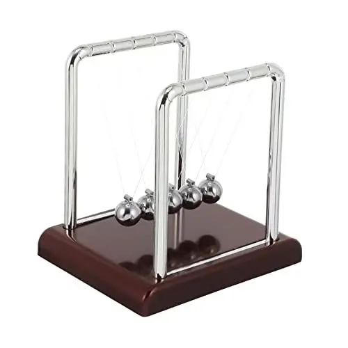 Produktbild: JOINPAYA Newton Schwingt Den Ball Leiterballspiel Newton Pendelbälle Schreibtischbälle Pendelspielset Newton Balanceball Newtons Wiege Pendelbälle Schwingende Physik Kunststoff