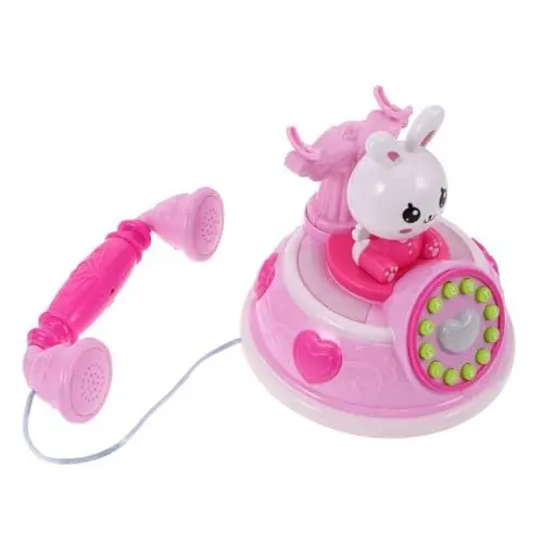 Produktbild: JOINPAYA Retro Telefonspielzeug Partygeschenk Telefon Kommunikationsfähigkeiten Trainingsspielzeug Vorgeben Festnetztelefon Trainingstelefon Spielzeugtelefon Für