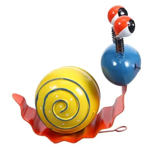 Produktbild: JOINPAYA Schneckenstatue Aus Eisen – Gartendekoration Entzückendes Hofornament Schneckenornament