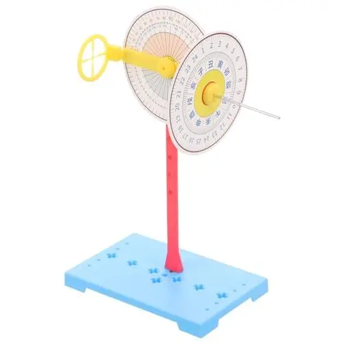 Produktbild: JOINPAYA Spielzeug für Kinder kinderspielzeug raumdeko Wissenschaftliche Experimente Bildungs-Sonnenuhr-Spielzeug Spielzeug zum Zusammenbauen von Sonnenuhren Sonnenuhr-DIY-Spielzeug Plastik