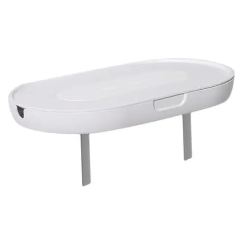 Produktbild: JOINPAYA Steckdosen-Aufbewahrungsregal ABS-Kabel-Organizer-Box Nachttisch-Organizer Wandregal storage shelves Lagerregale Abnehmbare Steckdosenablage Wandsteckdosenregal für Schlafzimmer