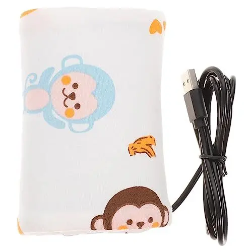 Produktbild: JOINPAYA Universal Flaschen Hülle Babywärmer Flasche Ärmel Für Babyflaschenwärmer Flaschenwärmer Tragbarer Flaschenwärmer Für Unterwegs Speisenwärmer Auto Wärmer Milchwärmer Stoff