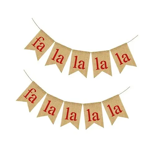 Produktbild: JOINPAYA Weihnachtsbanner festliche hängende Girlande weihnachtsdeko Flaggen Weihnachtskamin