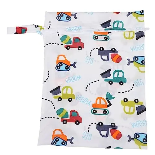 Produktbild: Wiederverwendbar Nass Trocken Outdoor-wickeltasche Babywindeltasche Wasserdichte Aufbewahrungstasche Wickeltasche Für Kleinkinder Hüfttasche Windeltasche Mit Einem Reißverschluss JOINPAYA