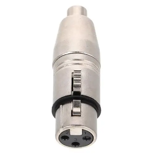 Produktbild: JOINPAYA Adapter Aus Zinklegierung Auf Buchse Für Mikrofonadapter Gitarren-patchkabel Audioanschluss