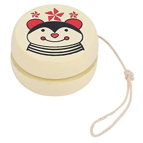 Produktbild: Jojo Yoyo Kinder Spielzeug, Holz Cartoon Yoyo Ball Pädagogisches Spielzeug für Anfänger Kinder Spielzeug Geschwindigkeit Ball Rückkehr für Geschenke Weihnachten(Biene)
