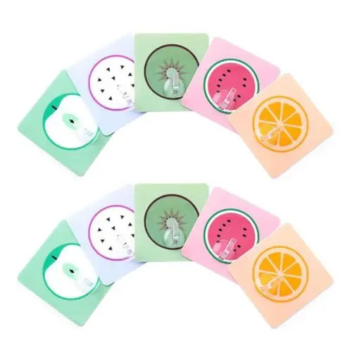 Produktbild: jojofuny 10St kreativer Wandhaken süßer Badezimmerhaken Küche schälen kleiderständer Kleiderbügel Aufhängehaken für den Haushalt Home-Haken Obst anschließen Handtuchhalter Kleiderhaken