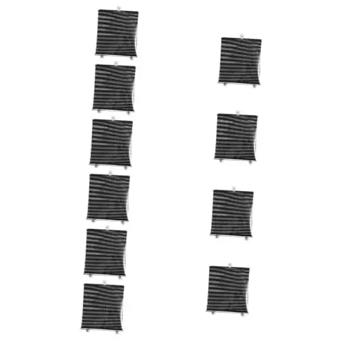 Produktbild: jojofuny 10 Stück Auto Sonnenschutz Für Fenster Autos Für Kinder Saugplatten Für Schwarze Jalousien Fenster Sonnenschutz Für Auto Sonnenfänger Für Auto Für Kinder Rollo Mit Saugnapf