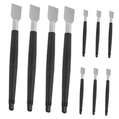 Produktbild: jojofuny 10 Teiliges Klingen Holzbearbeitungswerkzeug Holzbearbeitungs DIY Werkzeuge Holzbearbeitungs Set Schnitzerei Für Holzbearbeitung Handwerkzeug Schnitzerei Hobby Bildhauerei