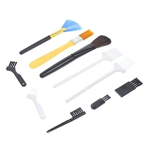 Produktbild: jojofuny 10st Tastaturbürste Kamera Staubreiniger Reinigungssets Antistatikbürsten Telefonreiniger Entfernungsbürste Multifunktionale Reinigungsbürste Plastik Klaviatur Telefonbürste