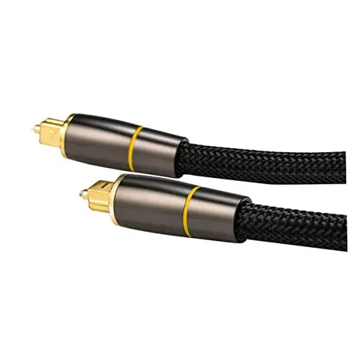 Produktbild: jojofuny 15 Audioleitung Zusätzliches Audiokabel Audio-interface-kabel Optisches Audiokabel Optisches Kabel Für Fernseher Soundbar Optisches Kabel Toslink-kabel Stereo Faserkern Heimkino