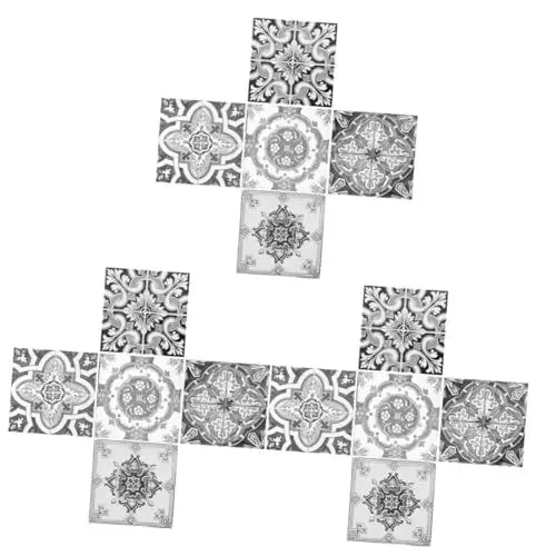 Produktbild: jojofuny 15 Stk Aufkleber Für Fliesenböden Boden Selbstklebender Fliesenaufkleber Wasserfester Aufkleber Hausbedarf Wohnkultur Teppichfliesen Linoleum Entfernbar Wandfliesen Pvc Restaurant