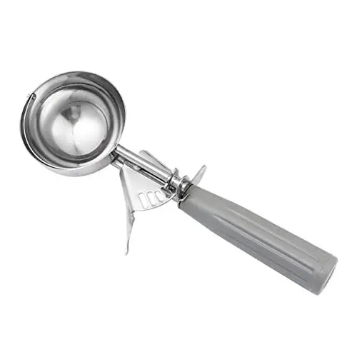 Produktbild: jojofuny 1Pc Quick Cookie Tool Dessert Küche Melonenbällchen Für Bar Teig Release Home Salat Reis Baller Disher Grablöffel Sahne Scoop Scooper Joghurt Grau Trigger Löffel