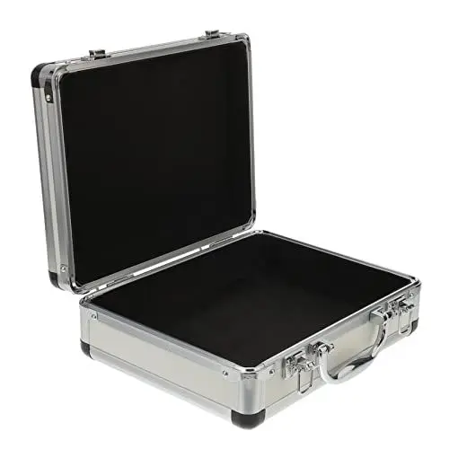 Produktbild: jojofuny Handlicher Aufbewahrungskoffer Für Werkzeuge - Aluminiumbox Mit Codeschloss - Leicht Zu Tragen