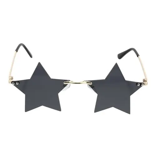 Produktbild: Gadpiparty 1 Paar Party- Kunststoff Sterne Für Frauen Glas Sterne Kreative Brillen Kinder Cosplay Brillen Sterne Gläser Lieferungen Stk Lustig Fräulein