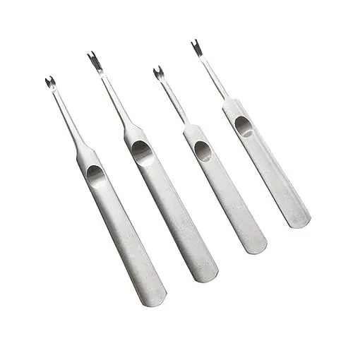 Produktbild: jojofuny 1 Satz Teiliges V Und U Förmiger Leder Groover Und Trimmer Für Präzise Lederbearbeitung Hochwertige DIY Für Kunsthandwerk Und Lederverarbeitung 4 Stück