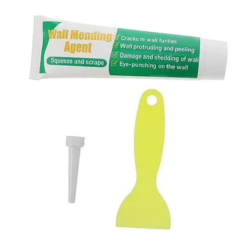 Produktbild: jojofuny 1 Satz Wandputz Wände lösen sich ab, Fugenreparaturpaste Reparaturcreme für Trockenmauern Malwerkzeuge Wandreparatursalbe heilende Salbe Rolle Kitt Füllstoff Suite Einfügen