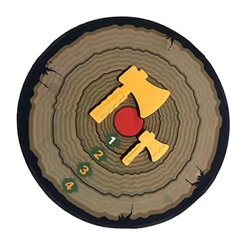 Produktbild: jojofuny 1 Set Axtspiel Dartscheibe Für Praktisches Lernspielzeug Mit 2 Wurfspielzeugen Ideal Für Outdoor Spiele Und Gartenaktivitäten Fördert Geschicklichkeit Und Teamarbeit