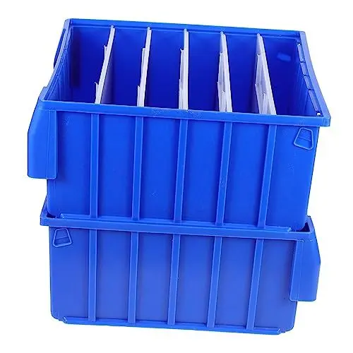 Produktbild: jojofuny Aufbewahrungsboxen für Zuhause Klassifizierte Abschnitte 1 Set Aufbewahrungskoffer für Kleinigkeiten Werkzeug-organizer-box