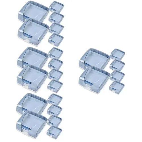 Produktbild: jojofuny 24 Stk Power-splash-box Italien-puzzle Abdeckungen Propangasregler Leckerlispender Für Katzen Dekorschalter Katzenleckerli-puzzle Für Wohnungskatzen Universal- Plastik Steckdose