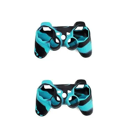Produktbild: jojofuny 2 Stück Controller-hüllen Silikonhülle Schwarz Volle Kompatibilität – Schützt Ihren Controller