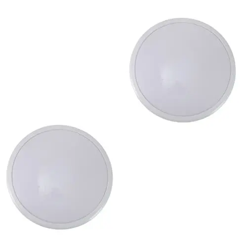 Produktbild: jojofuny 2St Smarte Deckenleuchte Unterputz-Deckenleuchte Leuchten an der Decke hängen Pendelleuchten Kronleuchter Deckenleuchte Wohnzimmerlampe intelligent Lampen Drei Anti-Licht W-lan Abs