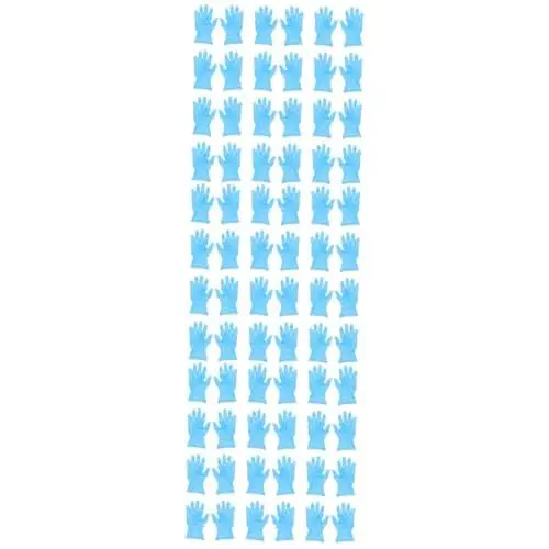 Produktbild: jojofuny 300 Stk Handschuhe aus Nitril Einweghandschuhe aus Vinyl guantes desechables keine Handschuhe Wegwerf Handschuhe Einweg-Reinigungshandschuhe Haushaltsreinigungshandschuhe puderfrei