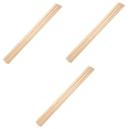 Produktbild: jojofuny 30 Stk Dreieckige Holzleiste Fensterdekoration Holzleisten hölzern Kunsthandwerk Holzdübel Fensterleisten schmücken