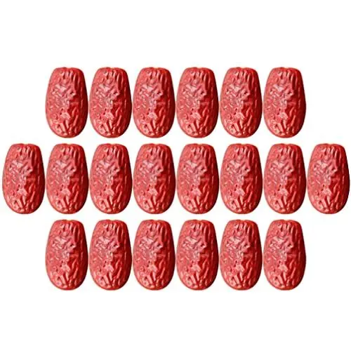 Produktbild: jojofuny 30stücke Künstliche Rote Datteln Realistische Jujube Früchte Für Fotografie Party-Dekoration Heimgebrauch Leicht Tragbar Für Tisch-Arrangements
