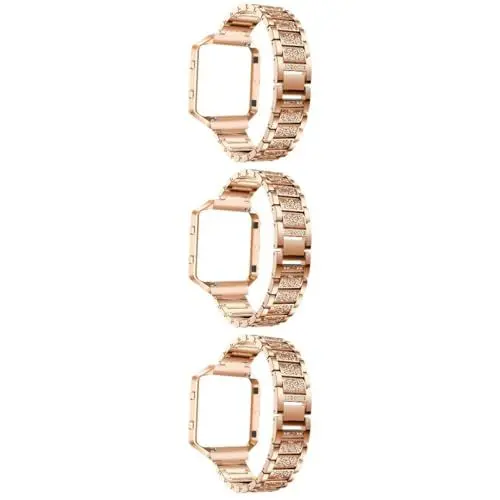 Produktbild: jojofuny 3 Stück Schickes Uhrenarmband Uhrenarmband Uhrenrahmen Ersatz Stilvolles Uhrenarmband Uhrenzubehör Passend Für Den Rahmen