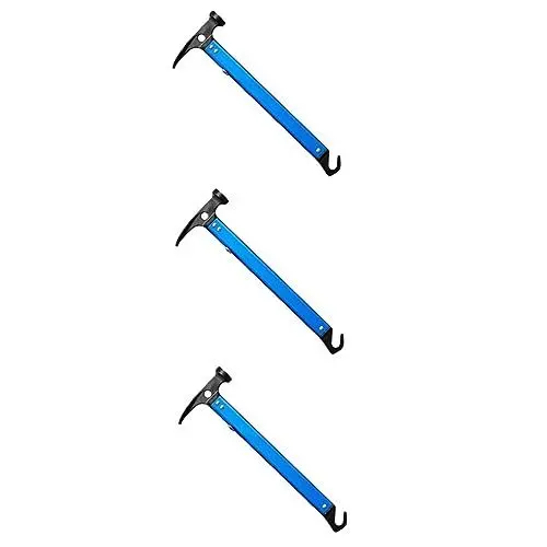 Produktbild: jojofuny 3 Stück Legierung Hammer Camping Baldachin Nägel Zelt Für Camping Camp Heringe Strand Zelt Heringe Strand Baldachin Zelt Zelte Zelt Spikes Baldachin Heringe Sand Heringe Camping