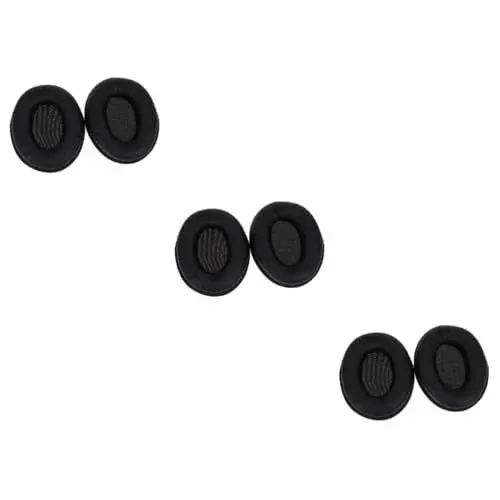 Produktbild: jojofuny 3 Stücke Ohrpolster Für Kopfhörer Ersatz Für Hd457 Hd202 Hd212 Hd447 Hd497 Noise Reduction
