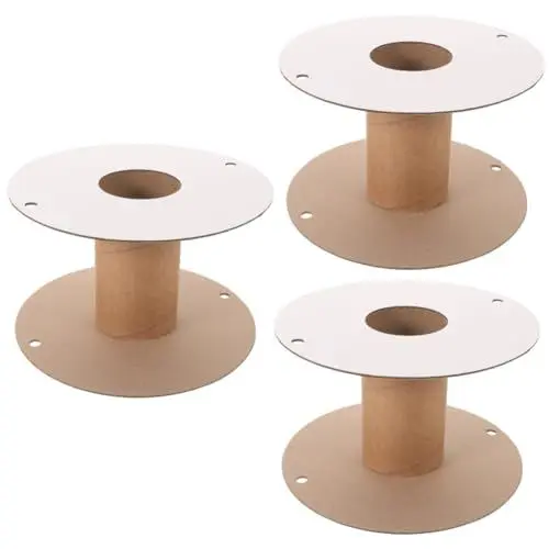 Produktbild: jojofuny 3st Spule Kabel-organizer Kabelaufwicklung Kabelmanagement Kabeltrommel Für Verlängerungskabel Kabelrolle Kleiner Kabelwickler Kabelhalter Elektrische Kabeltrommeln Papier