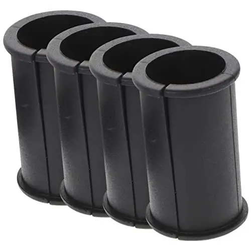 Produktbild: jojofuny Mic Cover 4 Stück Schwarze Mikrofon Gummi Spacer Sleeve Shock Mount Washer
