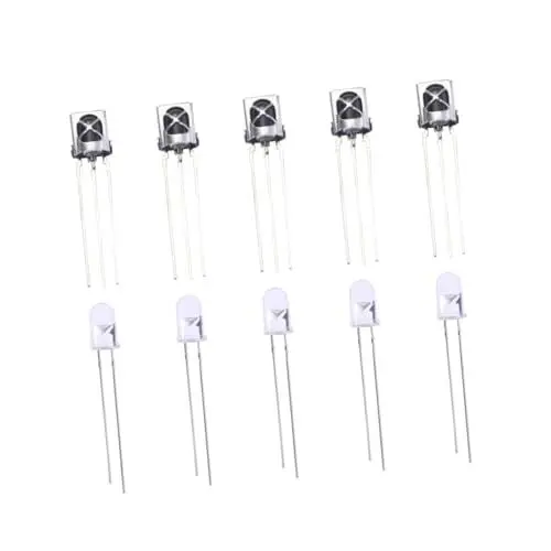 Produktbild: jojofuny Diode 5 Sätze 3-poliger Ir-Sender und -empfänger -Sender/empfänger 30 Mm Universelle Passform