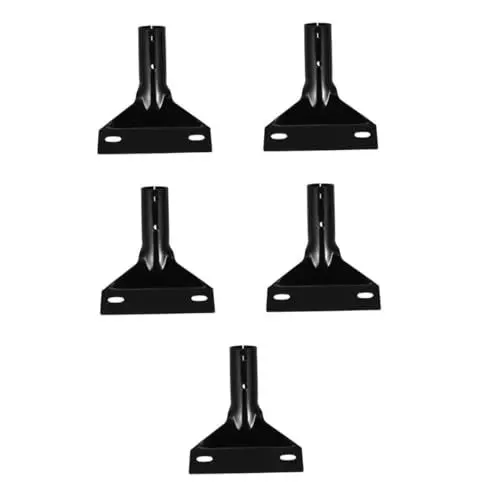 Produktbild: jojofuny 5 Stück Rollenbürsten Adapter Vakuum Aufsätze Universal Adapter Schlauchhalter Adapter Wohn Vakuum Polsterbürste Vakuum Polsterbürsten Werkzeug Polsterdüse Schwarzes Eisen