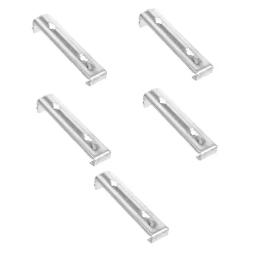 Produktbild: jojofuny 5st Rinne Dach Aluminiumlegierung Silver
