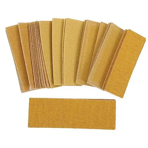Produktbild: jojofuny 60 Blatt Sortiertes Detail-schleifscheiben-set Schleifpapier mit Körnung 80/120/150/180/240/320 für Holz- und Metallprojekte
