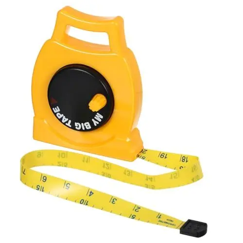 Produktbild: jojofuny 6 Stk Maßband Für Kinder Maßband Aus Kunststoff Maßband Für Körpermaße Teleskopmaßband Kinder Lernen Spielzeugwerkzeuge Mini Maßband Kinder Körperband Jungen Zollstock Plastik Baby