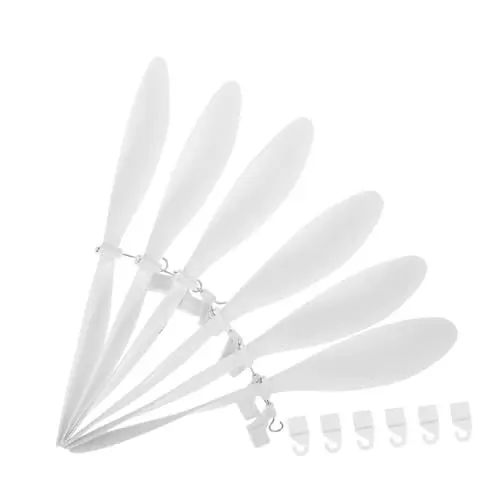 Produktbild: jojofuny 6 Stück Mikro Propeller Requisiten Mini Lüfterblätter Für Rc Hubschrauber Flugzeugmodelle DIY Flugzeuge Boote Wissenschaftliche Modellprojekte Technologische Produktion 18