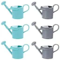 Produktbild: jojofuny 6st Mini Puppenhaus Garten Wasserkocher: Fee Mini Puppenhaus Garten Wasserkocher: Feengarten Kleiner Gießeimer Sprühflasche Für Pflanzen - Gartengießkanne Für Becken Draussen, Abs, Kind