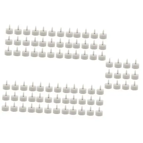 Produktbild: jojofuny 84 Stück Kerzenlicht Elektrische Kerze Party Dekor Lampe LED Kerzenlampen Partyzubehör Kerzendekoration Party Dekor Kerzenlampe