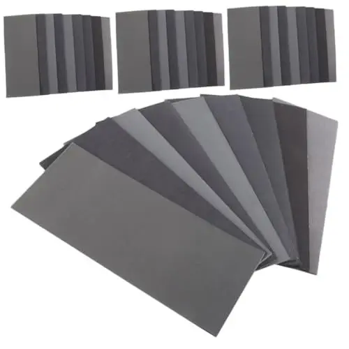 Produktbild: jojofuny 90stücke Teiliges Sandpapier-set Körnung Und Trocken Für Und Vielseitig Einsetzbar Für Polieren Und Schleifen
