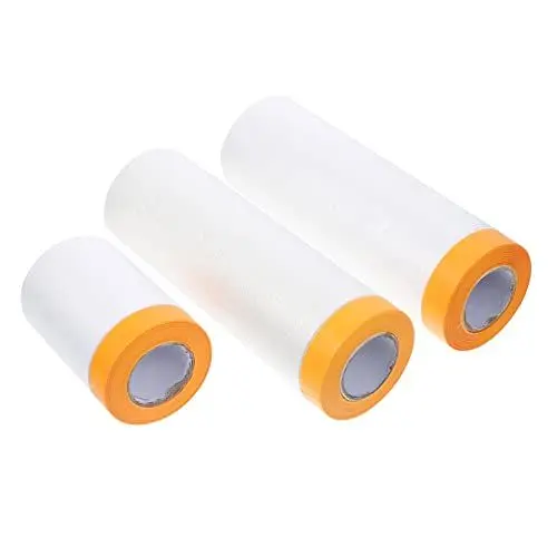Produktbild: jojofuny 9 Rollen Sprühschutzfolie Selbstklebende Herstellungsfolie Automatisches Abdeckpapier Lackier Abdeckfolie 20 Meter Abdeckpapier Abdeckpapier Zum Lackieren Pvc Abdeckfolie