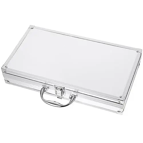 Produktbild: jojofuny Aluminium Werkzeugkasten Tragbarer Aufbewahrungskoffer Koffer Räder Tragen Für Hardware-tools